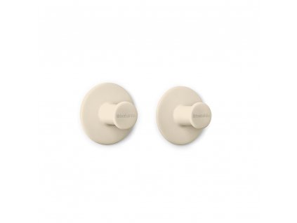 ReNew Towel hooks, set of 2 Soft Beige 8710755223761 Brabantia 96dpi 1000x1000px 7 NR 29121