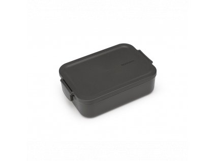 Make & Take Lunch Box, Medium, Plastic Dark Grey 8710755202520 Brabantia 96dpi 1000x1000px 7 NR 27884