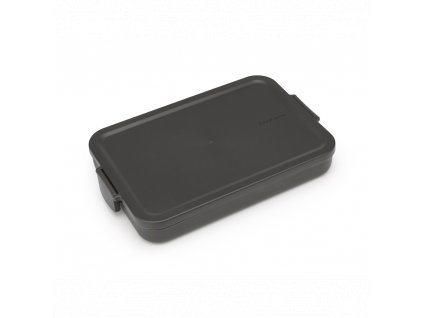 Make & Take Lunch Box, Flat, Plastic Dark Grey 8710755202704 Brabantia 96dpi 1000x1000px 7 NR 27905