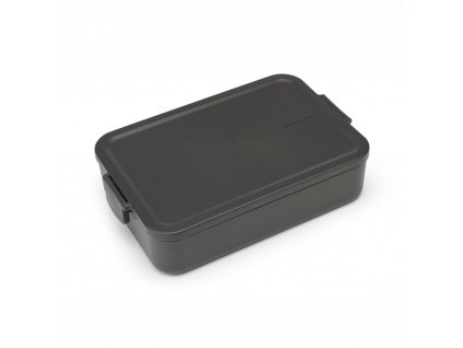 Make & Take Lunch Box Bento, Large Dark Grey 8710755203480 Brabantia 96dpi 1000x1000px 7 NR 27947