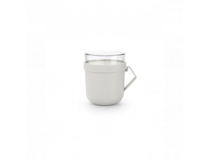 Make & Take Soup Mug, 0.6L Light Grey 8710755203848 Brabantia 96dpi 1000x1000px 7 NR 28003