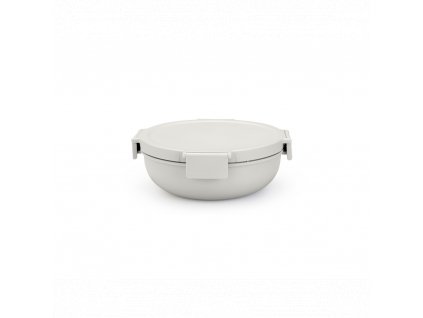 Make & Take Salad Bowl, 1.3L Light Grey 8710755206368 Brabantia 96dpi 1000x1000px 7 NR 28043