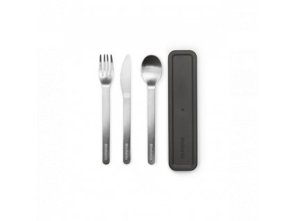 Make & Take Cutlery Set, 3 pieces Dark Grey 8710755206641 Brabantia 96dpi 1000x1000px 7 NR 28055