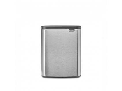 Bo Waste Bin, 12L Matt Steel Fingerprint Proof 8710755230486 Brabantia 96dpi 1000x1000px 7 NR 30083