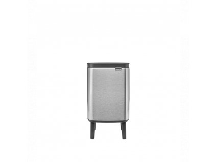 Bo Waste Bin Hi, 4L Matt Steel Fingerprint Proof 8710755227103 Brabantia 96dpi 1000x1000px 7 NR 30206