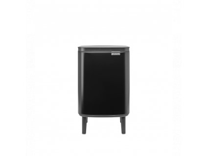 Bo Waste Bin Hi, 7L Matt Black 8710755227141 Brabantia 96dpi 1000x1000px 7 NR 30208