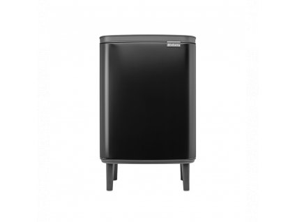 Bo Waste Bin Hi, 12L Matt Black 8710755227226 Brabantia 96dpi 1000x1000px 7 NR 30805