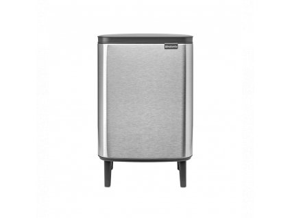 Bo Waste Bin Hi, 12L Matt Steel Fingerprint Proof 8710755227264 Brabantia 96dpi 1000x1000px 7 NR 30214