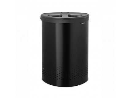 Laundry Bin, 55L, Selector Matt Black 8710755242366 Brabantia 96dpi 1000x1000px 7 NR 34821