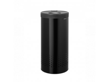 Laundry Bin, 35L, Plastic Lid Matt Black 8710755242342 Brabantia 96dpi 1000x1000px 7 NR 34813