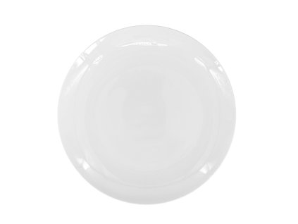 Porcelánový mělký talíř Luna ø 28 cm, bílý