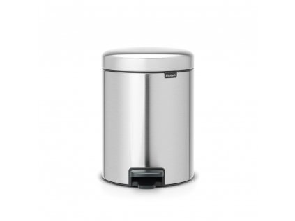 Pedal Bin newIcon, 5L Matt Steel Fingerprint Proof 8710755112102 Brabantia 1000x1000px 7 NR 1573