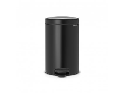 Pedal Bin newIcon, 12L Matt Black 8710755113741 Brabantia 1000x1000px 7 NR 1482