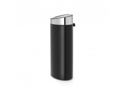 Touch Bin New, 40L Matt Black 8710755114847 Brabantia 96dpi 1000x1000px 7 NR 13324