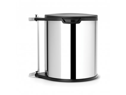 Built in Bin, 15L Brilliant Steel 8710755418181 Brabantia 1000x1000px 7 NR 4747