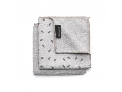 Microfibre Dish Cloths, Set of 2 Light Grey 8710755117688 Brabantia 1000x1000px 7 NR 12722