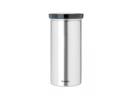 Coffee Pad Canister, 18 pcs Capacity Matt Steel Fingerprint Proof 8710755476228 Brabantia 622x1024px E NR 5281