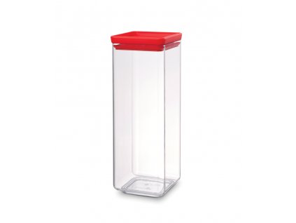 Square Canister, 2.5L Tasty Colours Red 8710755290046 Brabantia 867x1024px E NR 9134