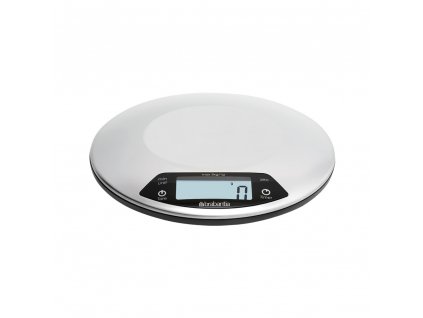 Digital Kitchen Scales, Round Matt Steel 8710755480560 Brabantia 1000x1000px 7 NR 5656