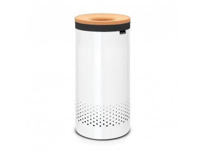 Laundry Bin, 35L, Cork Lid White 8710755104367 Brabantia 1000x1000px 7 NR 955