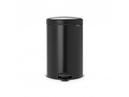 Pedal Bin newIcon, 20L Matt Black 8710755114106 Brabantia 1000x1000px 7 NR 1491