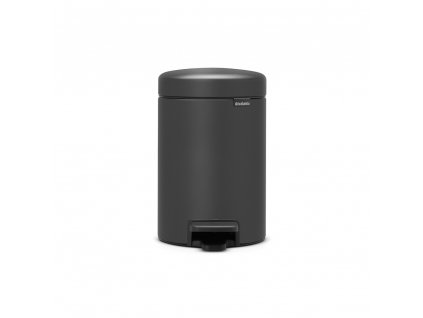 Pedal Bin newIcon, 3L Mineral Infinite Grey 8710755200465 Brabantia 1000x1000px 7 NR 13084