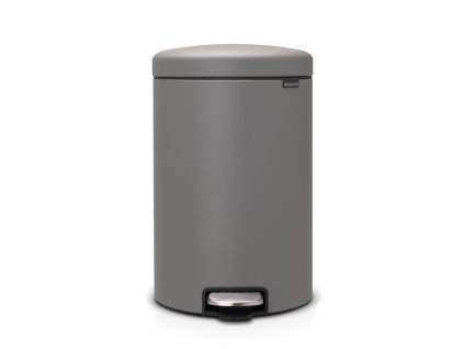 Pedal Bin newIcon, 20L Mineral Concrete Grey 8710755119163 Brabantia 1000x1000px 7 NR 12559