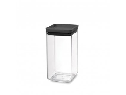 Square Canister, 1.6L, TASTY+ Dark Grey 8710755122385 Brabantia 96dpi 1000x1000px 7 NR 15465