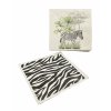 Papírové ubrousky Safari 33x33cm, zebra