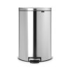 Pedal Bin FlatBack+, 40L Matt Steel Fingerprint Proof 8710755482021 Brabantia 1000x1000px 7 NR 5993
