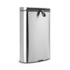 Pedal Bin FlatBack+, 40L Matt Steel Fingerprint Proof 8710755482021 Brabantia 1000x1000px 7 NR 5994