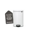 Pedal Bin newIcon, 20L Mineral Eternal White 8710755114168 Brabantia 1000x1000px 7 NR 9931