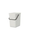 Sort & Go Waste Bin, 25L Light Grey 8710755214400 Brabantia 96dpi 1000x1000px 7 NR 25857