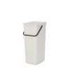 Sort & Go Waste Bin, 40L Light Grey 8710755214424 Brabantia 96dpi 1000x1000px 7 NR 25862
