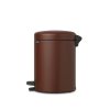 NewIcon Pedal Bin, 5L Mineral Cosy Brown 8710755208546 Brabantia 96dpi 1000x1000px 7 NR 26489
