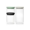 Stackable Glass Jars Set of 3 Pcs Mixed 8710755100550 Brabantia 96dpi 1000x1000px 7 NR 25692
