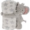 Plyšová deka 75x100cm s mazlíčkem, slon