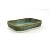 Keramická zapékací mísa 23x15x5cm, zelená