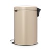 Pedal Bin newIcon, 20L Mineral Golden Beach 8710755115882 Brabantia 1000x1000px 7 NR 8253