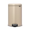 Pedal Bin newIcon, 20L Mineral Golden Beach 8710755115882 Brabantia 1000x1000px 7 NR 8252