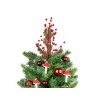 Ozdobený stromeček MOCHOMŮRKA 75 cm