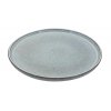 Mělký talíř GREY STONE 26 cm, šedý