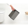 Bo Waste Bin, 4L Platinum 8710755222504 Brabantia 96dpi 1000x1000px 7 NR 30308