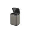 Bo Waste Bin, 4L Platinum 8710755222504 Brabantia 96dpi 1000x1000px 7 NR 30099
