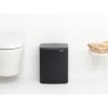 Bo Waste Bin, 12L Matt Black 8710755230363 Brabantia 96dpi 1000x1000px 7 NR 30493