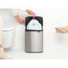 Bo Waste Bin, 12L Matt Steel Fingerprint Proof 8710755230486 Brabantia 96dpi 1000x1000px 7 NR 30511