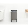 Bo Waste Bin Hi, 4L Platinum 8710755227127 Brabantia 96dpi 1000x1000px 7 NR 30421