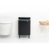 Bo Waste Bin Hi, 12L Matt Black 8710755227226 Brabantia 96dpi 1000x1000px 7 NR 30461