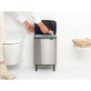 Bo Waste Bin Hi, 12L Matt Steel Fingerprint Proof 8710755227264 Brabantia 96dpi 1000x1000px 7 NR 30471
