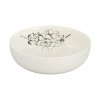 Polévková miska Fine Twig , bílá s dekorem magnolie, materiál porcelán, ø 16,5 cm